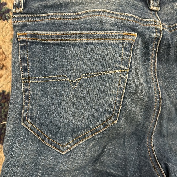 DIESEL JEANS ✨ Women 29x32 Skinzee Low Super Slim Skinny Low Waist Stretch Denim - Picture 5 of 8